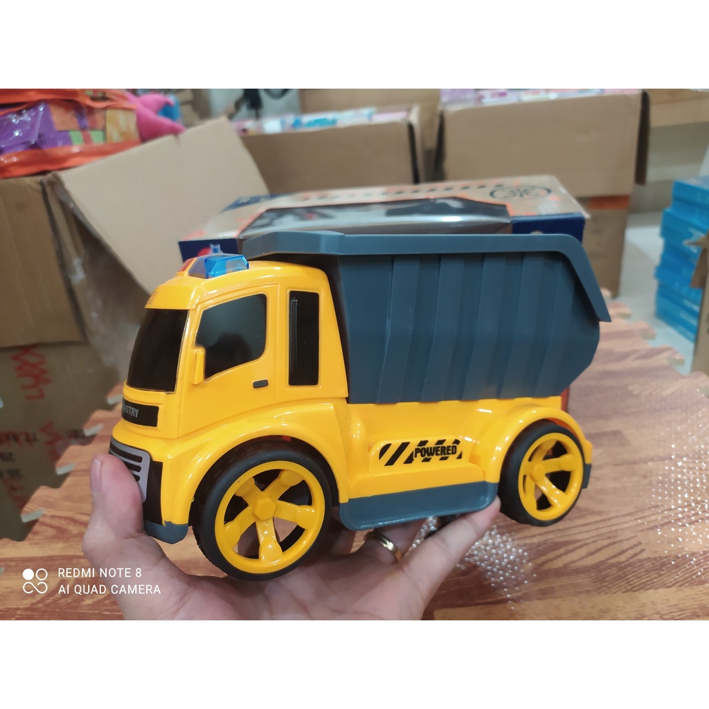 Xe Công Trình Đa Năng Cho Bé Từ 3 Tuổi. Ô Tô Điều Khiển Có Sạc