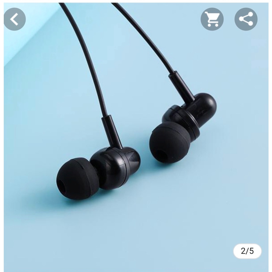 Tai nghe có dây chơi game gaming chính hãng cho cho các dòng tai nghe chân tròn, tích hợp míc nút đam thoại tiện lợi