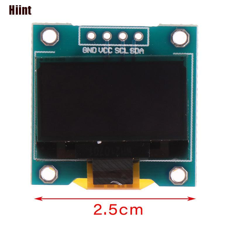 Mô đun màn hình OLED trắng 0.96inch IIC 24*13mm LCD cho Arduino 118y