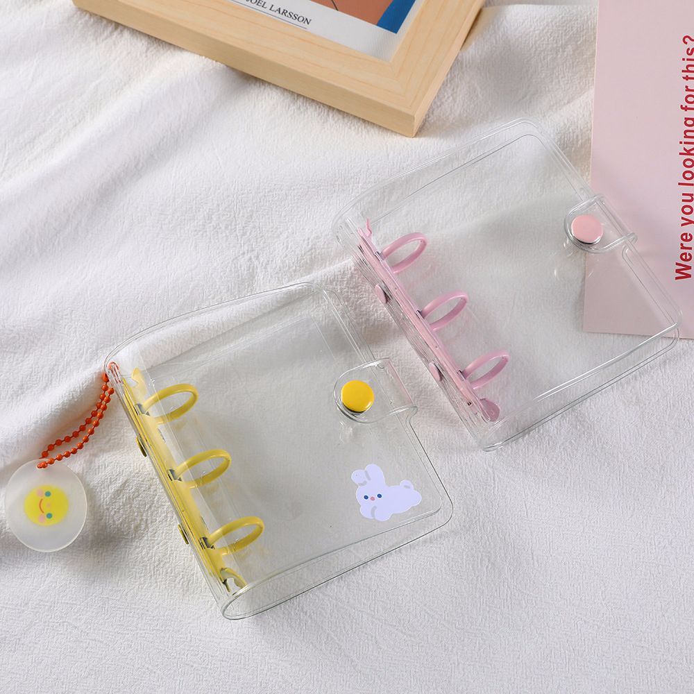 Sổ Tay Bìa Pvc Trong Suốt 3 Lỗ Tiện Dụng