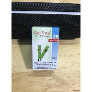 Que Thử Tiểu Đường Cho Máy Đo Easy Touch GCU ET322 (25 Que)