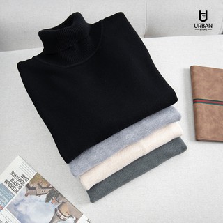 Áo Len Cashmere High-Neck cổ lọ