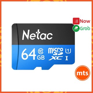Thẻ nhớ Micro SD Netac chuẩn Class10 UHS-I U1 64GB Cao cấp tốc độ cao Chính hãng - Minh Tín Shop