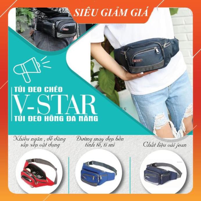 [𝗠𝘂𝗮 𝟭 𝘁𝗮̣̆𝗻𝗴 𝟭] Túi Đeo Hông Bao Tử,Túi Đeo Chéo Nhiều Ngăn Vstar | BigBuy360 - bigbuy360.vn