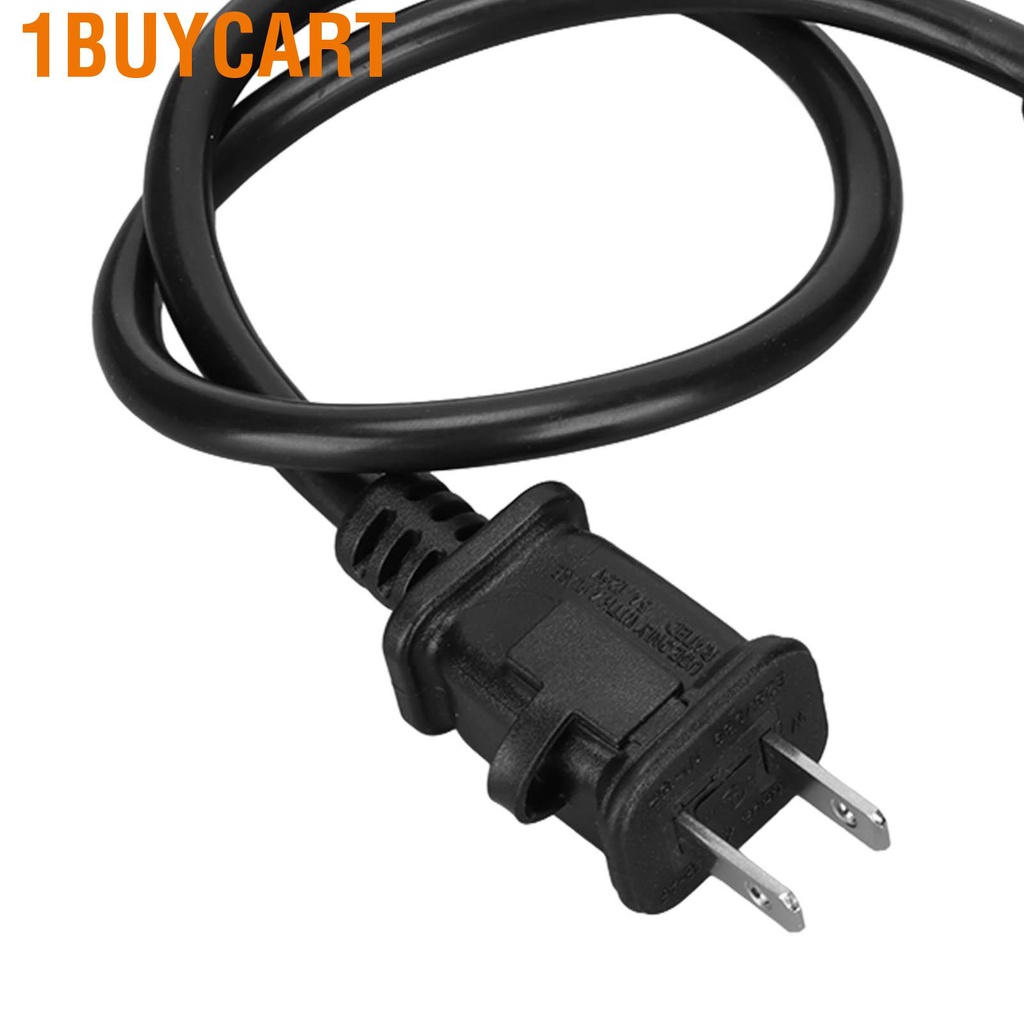 Dây cáp nguồn nối dài USA đầu cắm 2pin US AC có vỏ chống nước kèm cầu chì chuyển đổi NEMA 5‑15P sang 5‑15R