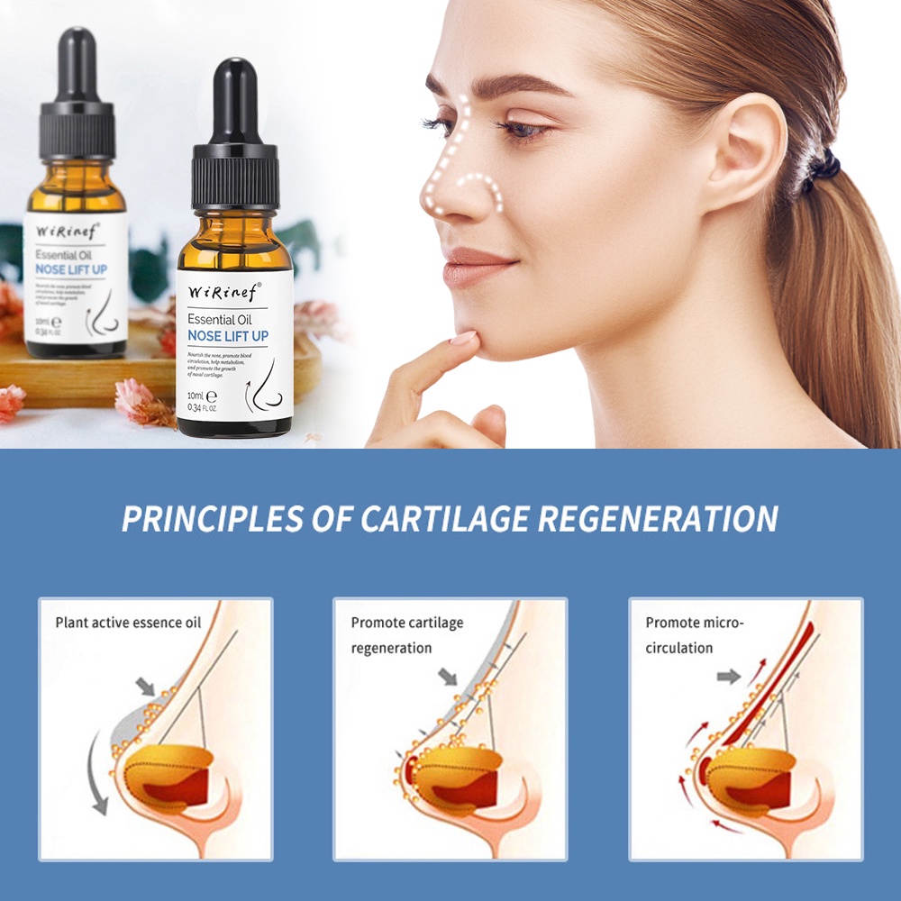 Tinh Dầu Mát Xa Nâng Mũi Làm Săn Chắc Mũi 10ml Agdoad