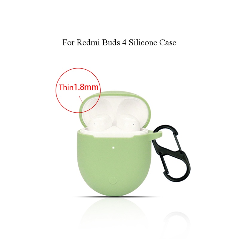 Ốp Điện Thoại Bằng Silicone Chống Trượt Chống Trầy Xước Cho RedmiBuds 4