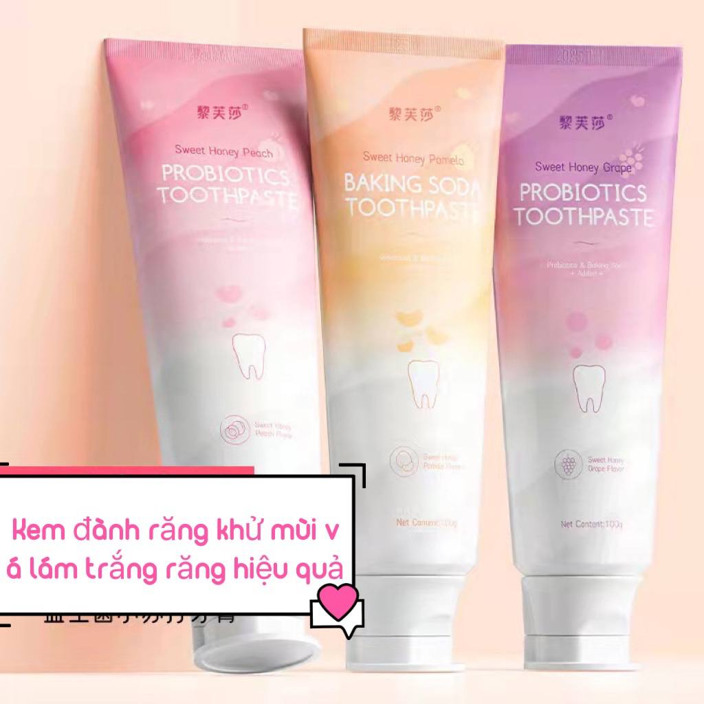Kem đánh răng trắng răng thơm miệng Nội Địa Trung nhiều hương vị WINK