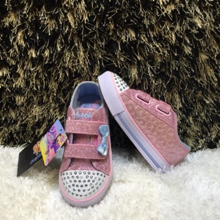 Giày Skechers đèn bé gái