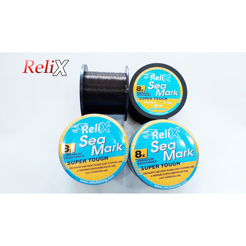 Dây Cước Câu Cá Relix Sea Mark 600 mét