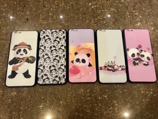 Ốp lưng bé gấu trúc cute in nổi