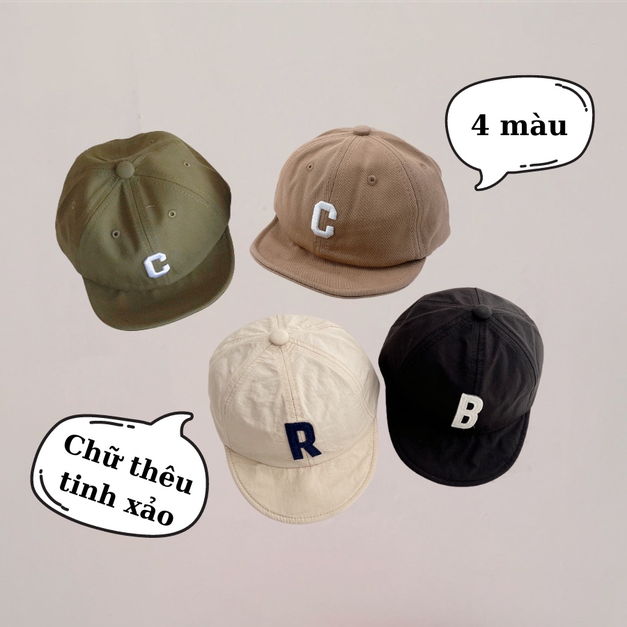 Mũ cho bé gái bé trai bucket kaki Bunny Store, nón vành cho bé phù hợp trẻ em từ 1 đến 6 tuổi phong cách Hàn Quốc PKM01