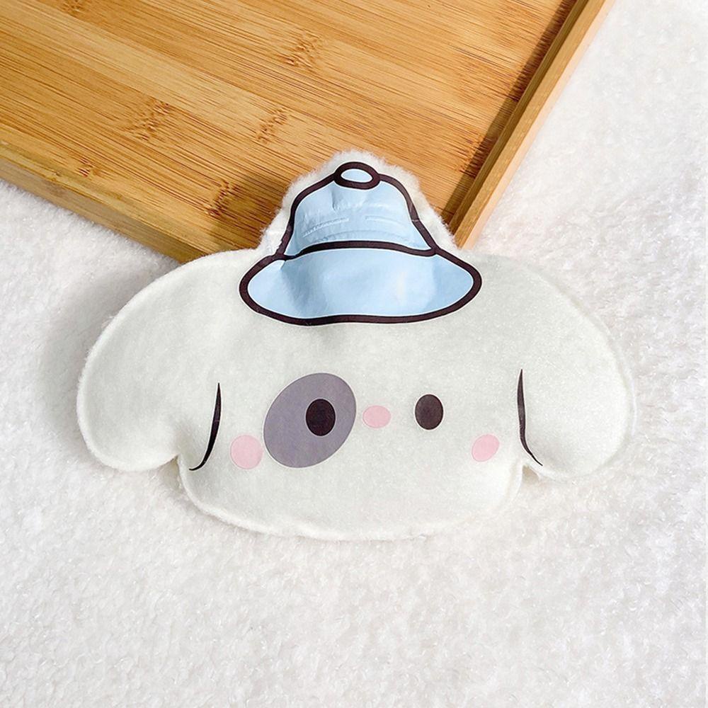 Set 2 Túi Nhung Đựng Nước Nóng In Họa Tiết Hoạt Hình Dễ Thương