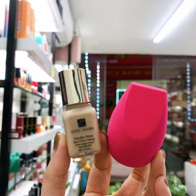 [ Tách Gift 2021] Mút Tán Nền €ST€€ LAUD€R Hồng Đậm