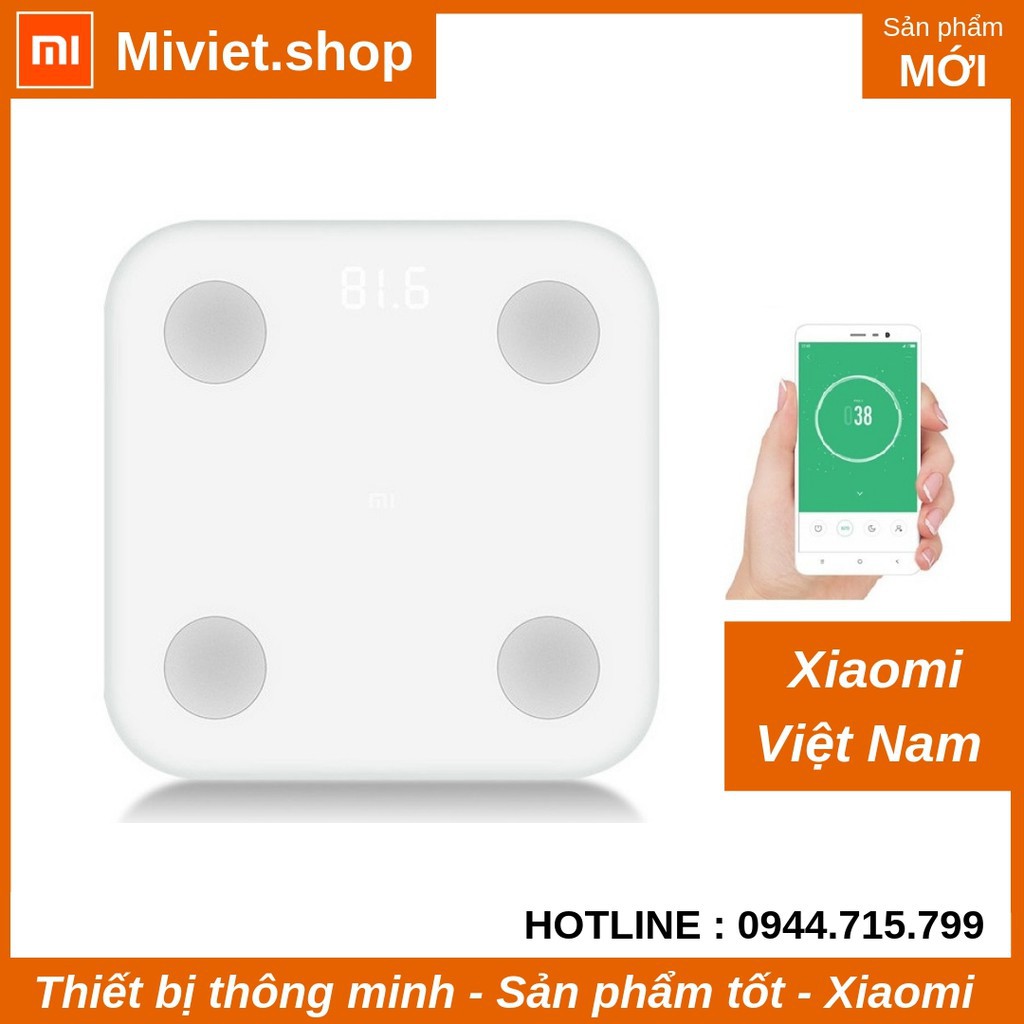 {Sale Off} Cân Thông Minh Xiaomi Mi Smart Scale 2 - Chính hãng xiaomi - Miviet.shop