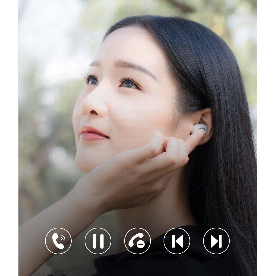 Tai Nghe Không Dây, Tai Nghe Bluetooth Mini T1 Có Dock Sạc, Kiêm sạc dự phòng Pin Cực Trâu Cực đẹp, Hiện Đại | BigBuy360 - bigbuy360.vn