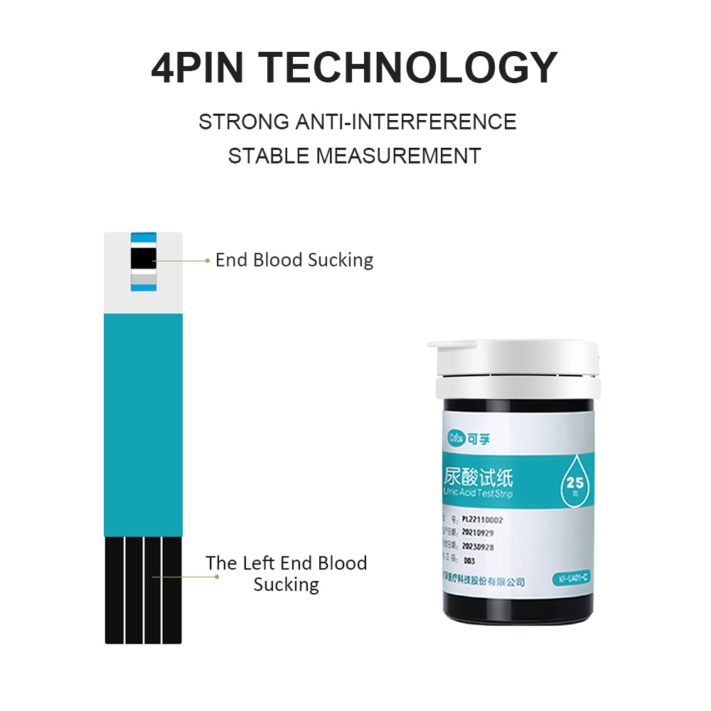 Set 50/100 Que Thử Axit Cofoe Kèm Hộp Đựng