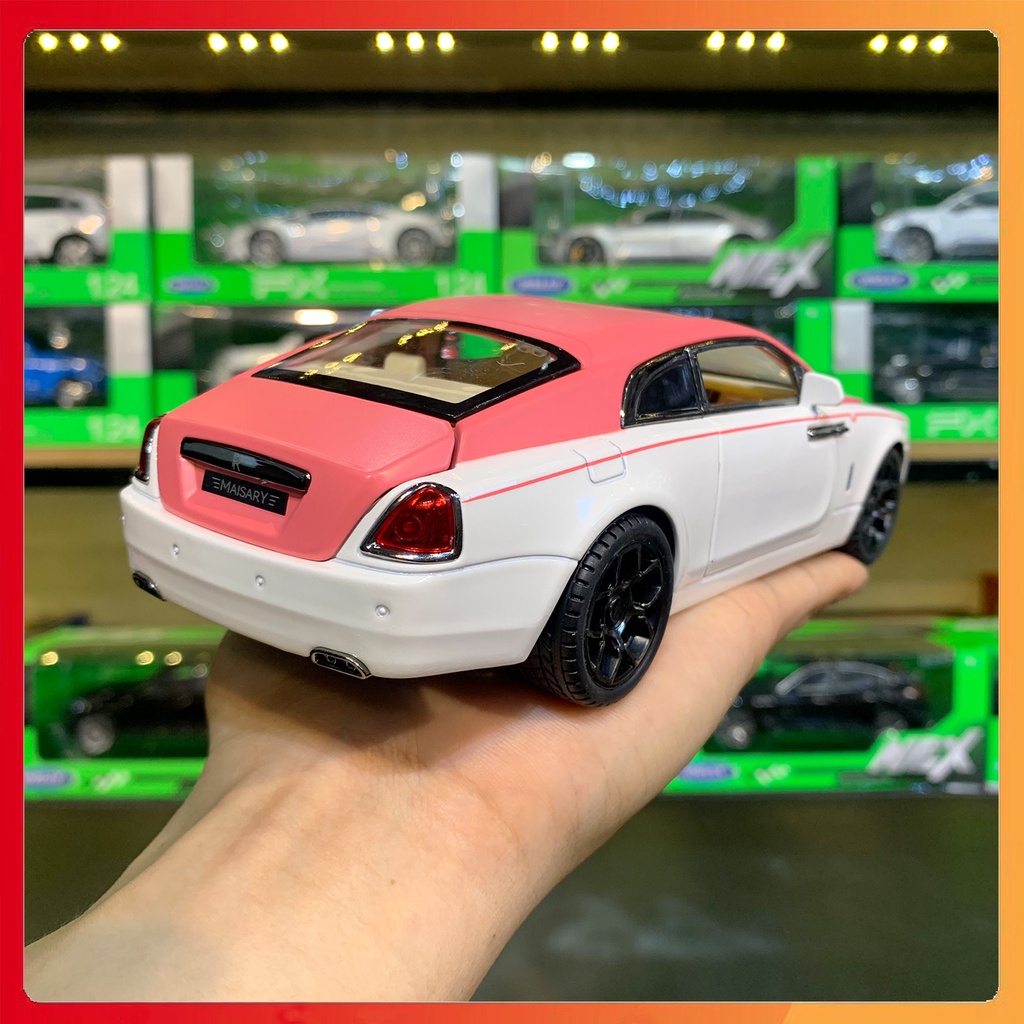 Mô hình xe Rolls Royce Wraith tỉ lệ 1:22 Double Horses