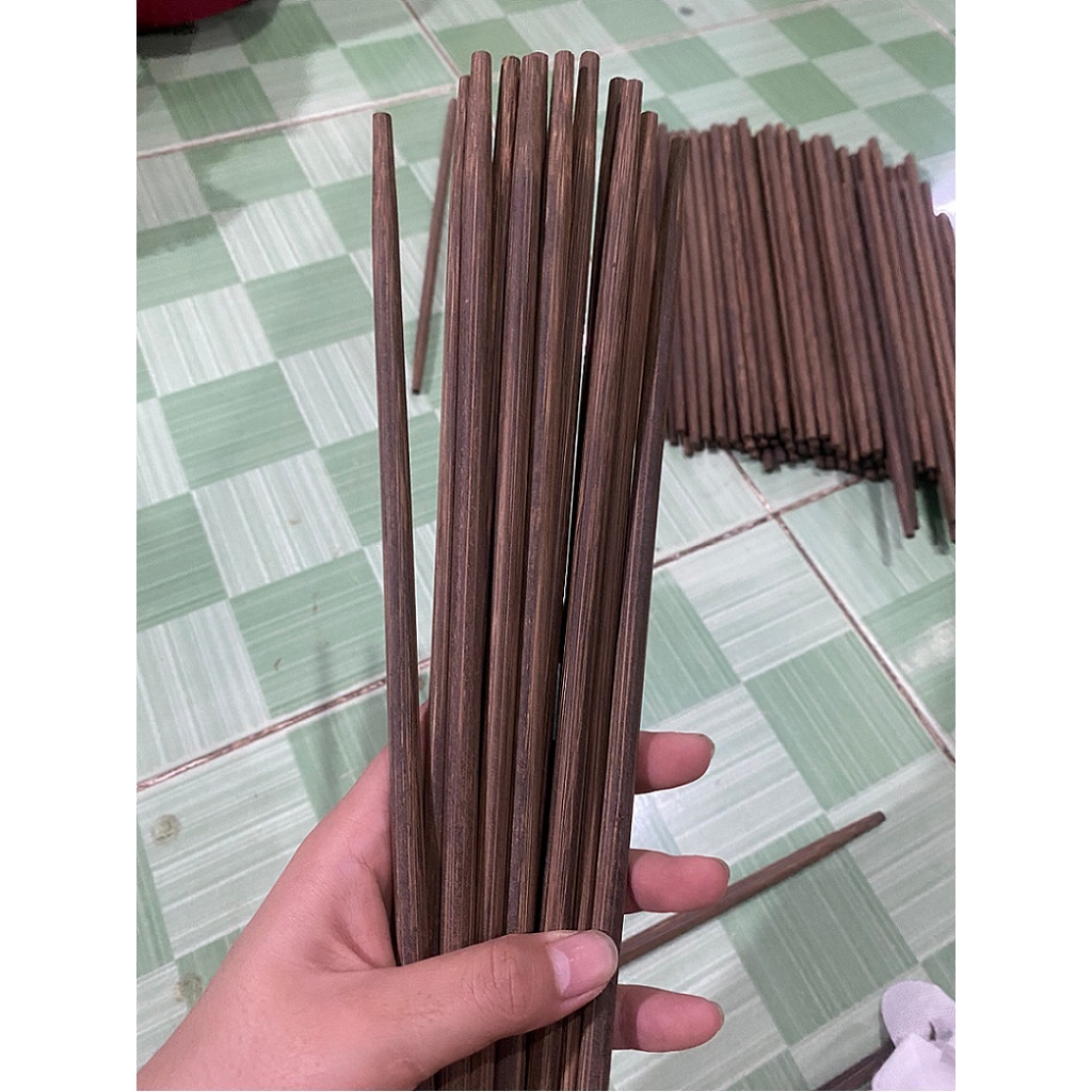 Đũa ke rừng, đũa buông Ninh Thuận - Hàng mộc không sơn bóng loại 1 - Không cong vênh, ẩm mốc - Bảo hành trọn đời