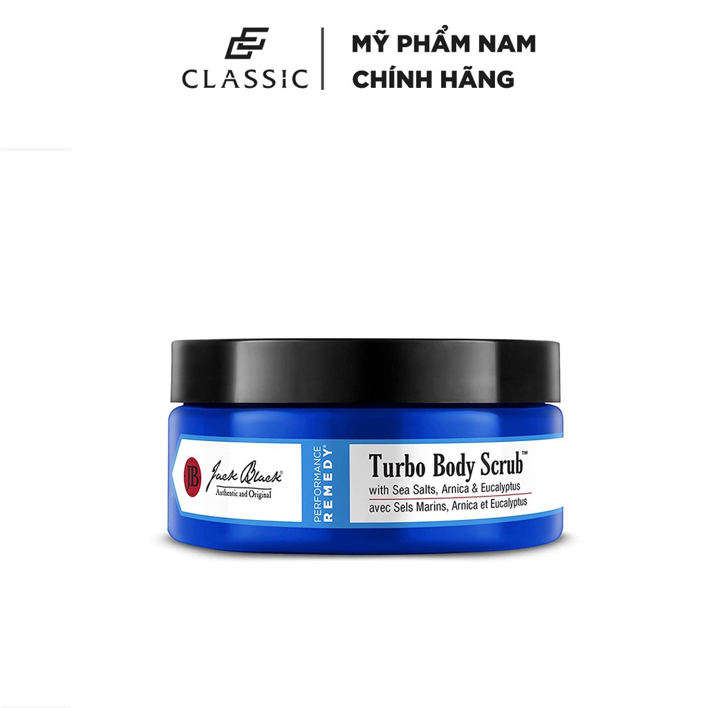 Tẩy Tế Bào Chết Jack Black Turbo Body Scrub 296ml