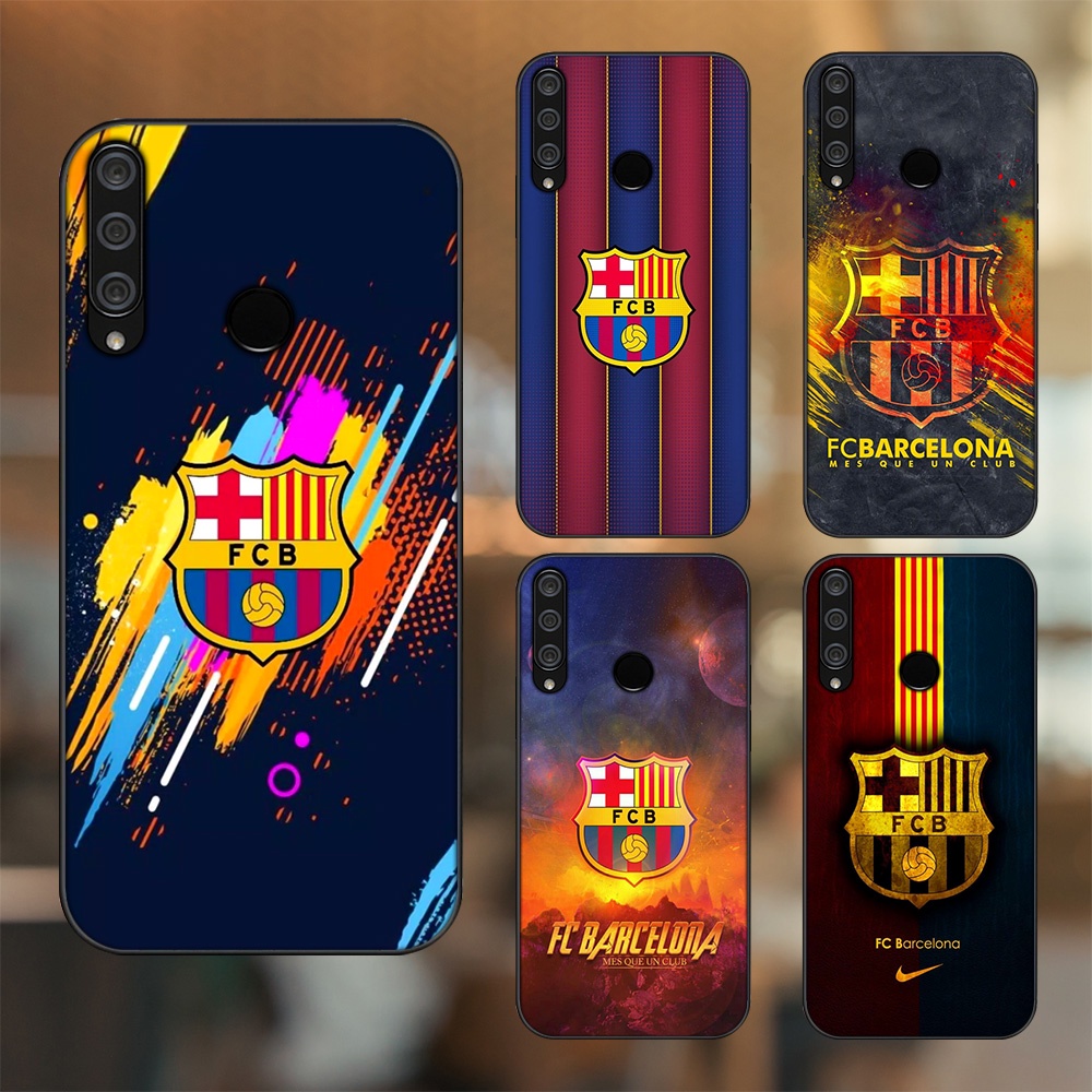 Ốp lưng Huawei Y6P viền đen in hình Barcelona Barca