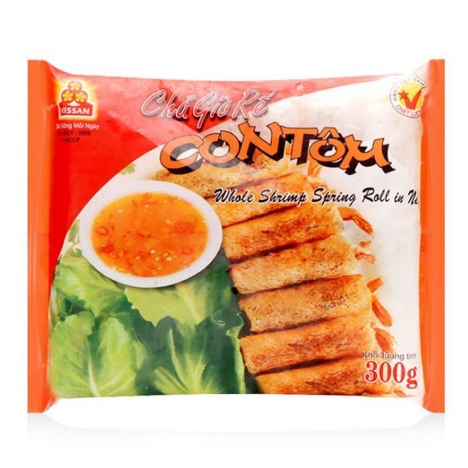 Nem / Chả Giò Rế Con Tôm Vissan Gói 300gr