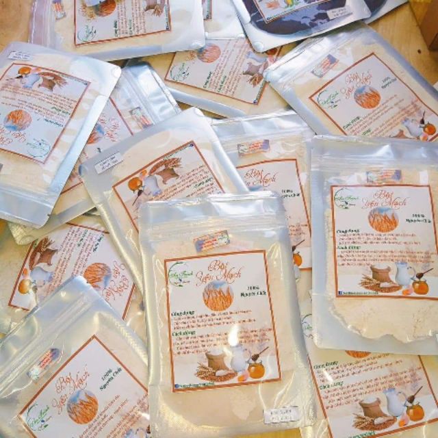 Bột handmade thiên nhiên sáng da, dưỡng ẩm