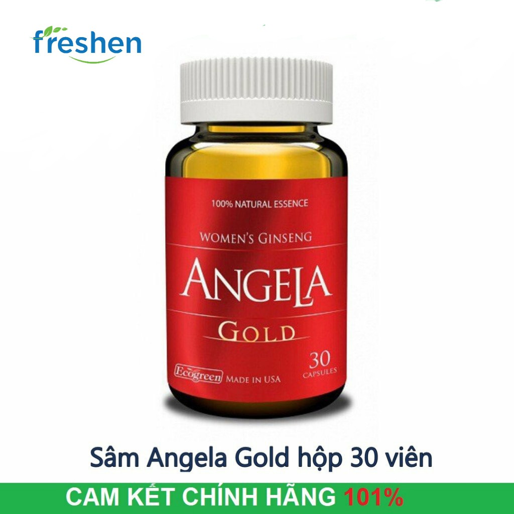 Sâm Angela Gold có tem tích điểm - Hỗ trợ bổ sung nội tiết tố