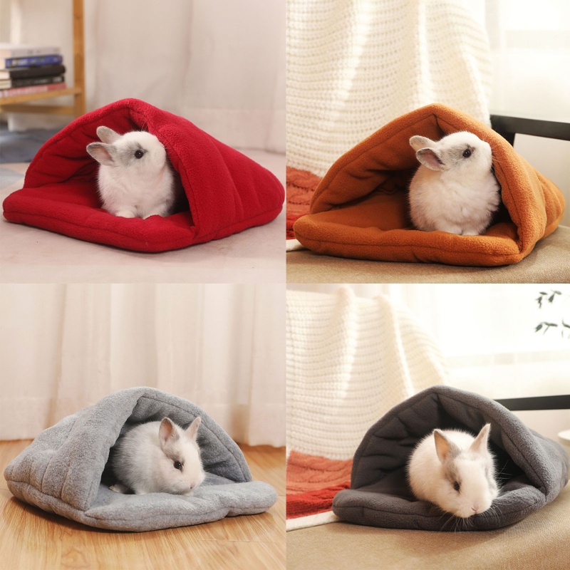 [SUIT] Hamster Giường Mùa Đông Bunny Hideouts Nhà Sang Trọng Động Vật Nhỏ Ẩn Tổ Ấm Nhà