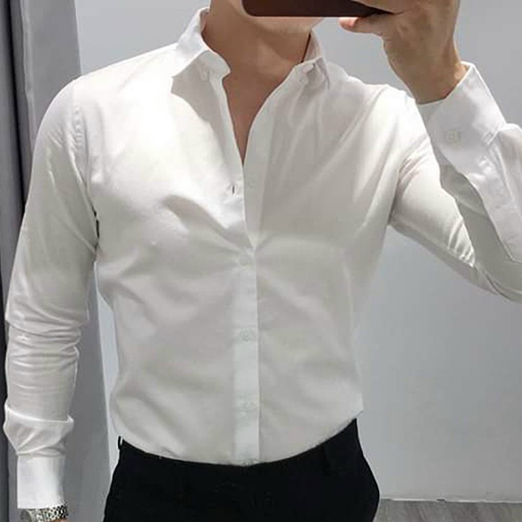 Áo sơ mi dài tay nhiều màu, chất liệu dày dặn, màu sắc trẻ trung năng động, thiết kế thời trang