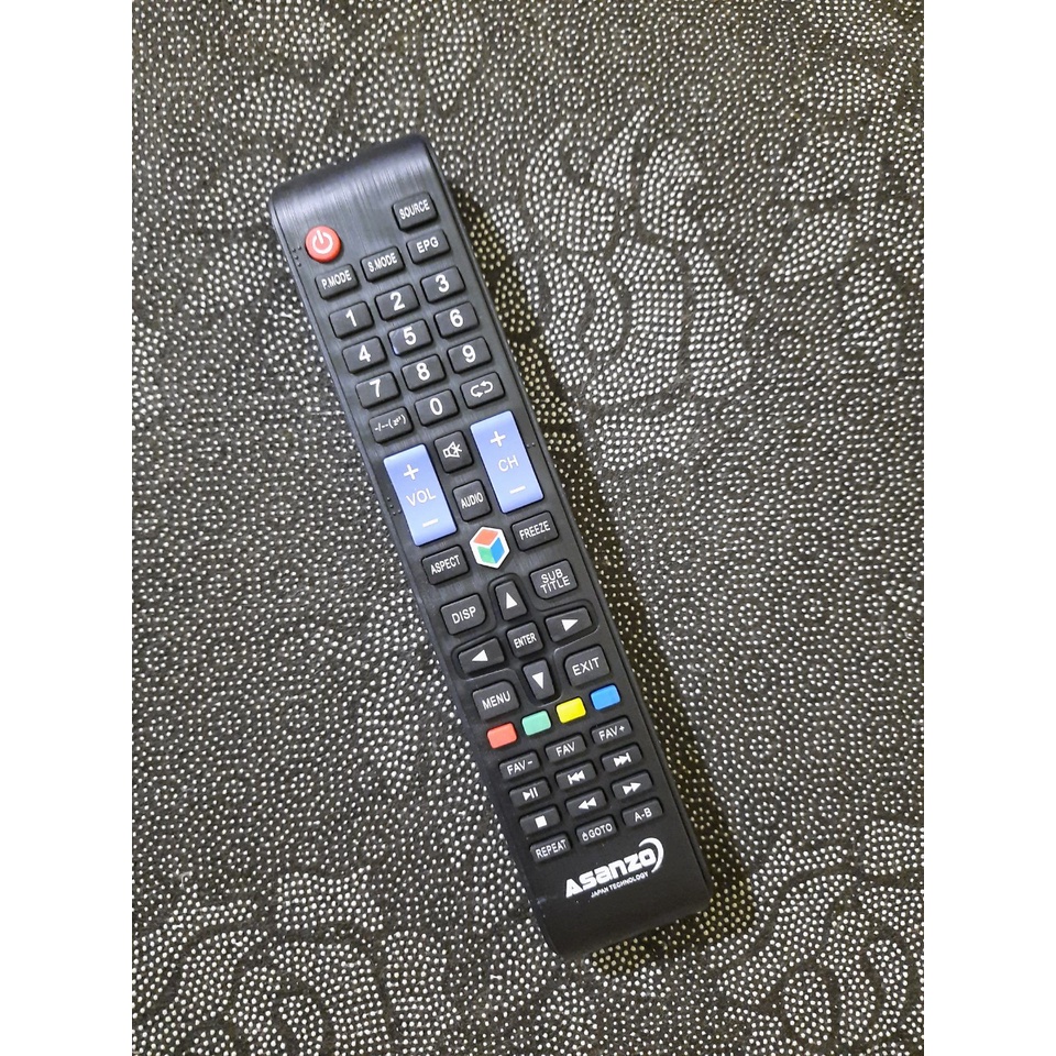 Remote Điều khiển TV Asanzo LCD/LED/Smart TV- Hàng mới chính hãng 100% Tặng kèm Pin!!!