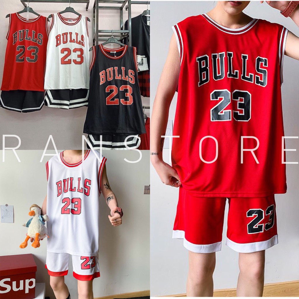 Áo ba lỗ bóng rổ 23 phom rộng unisex thời trang hàn quốc/ Áo thun nam nữ dáng dài ulzzang_ranstore | BigBuy360 - bigbuy360.vn