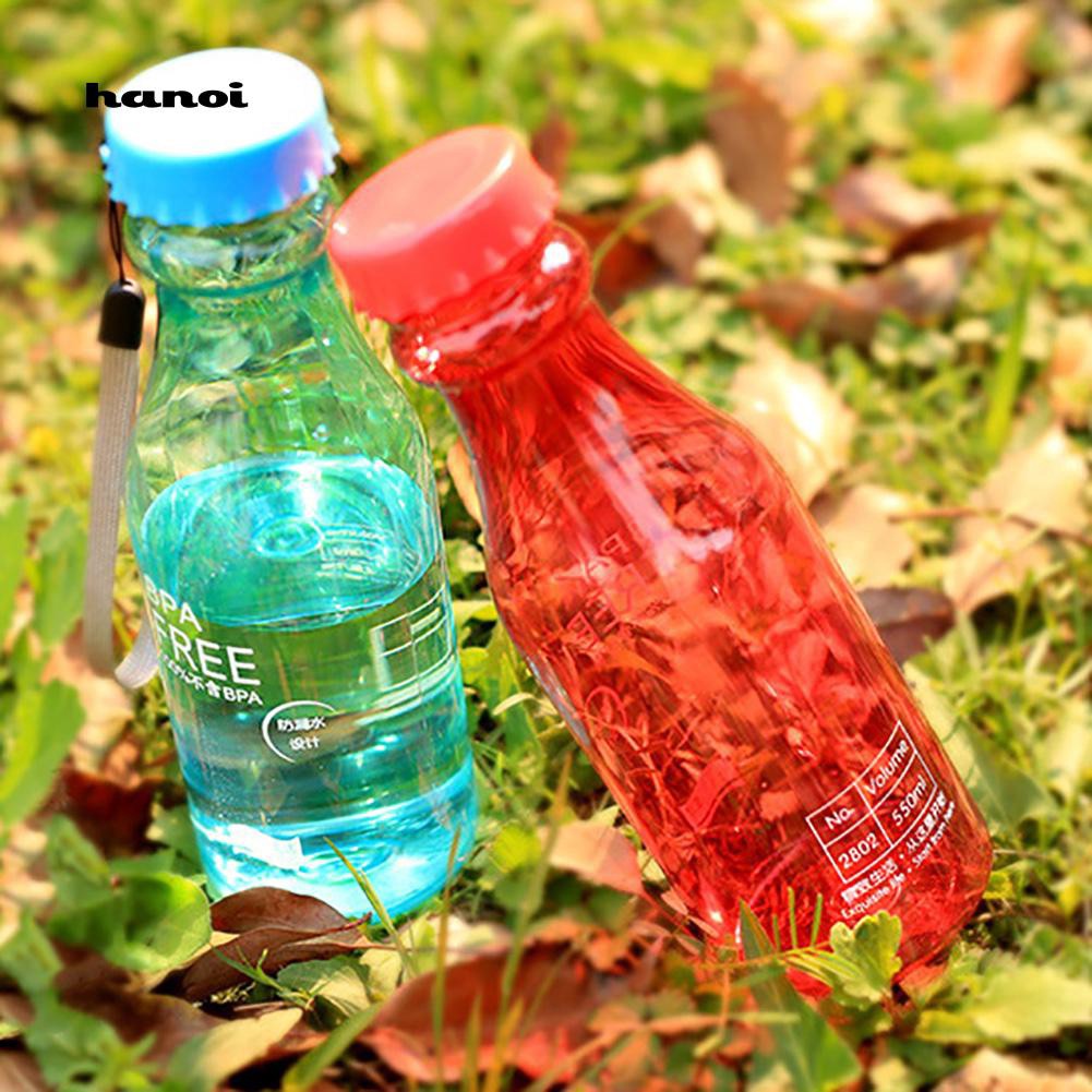 Bình Nước Thiết Kế Xinh Xắn Dung Tích 500ML Tiện Dụng