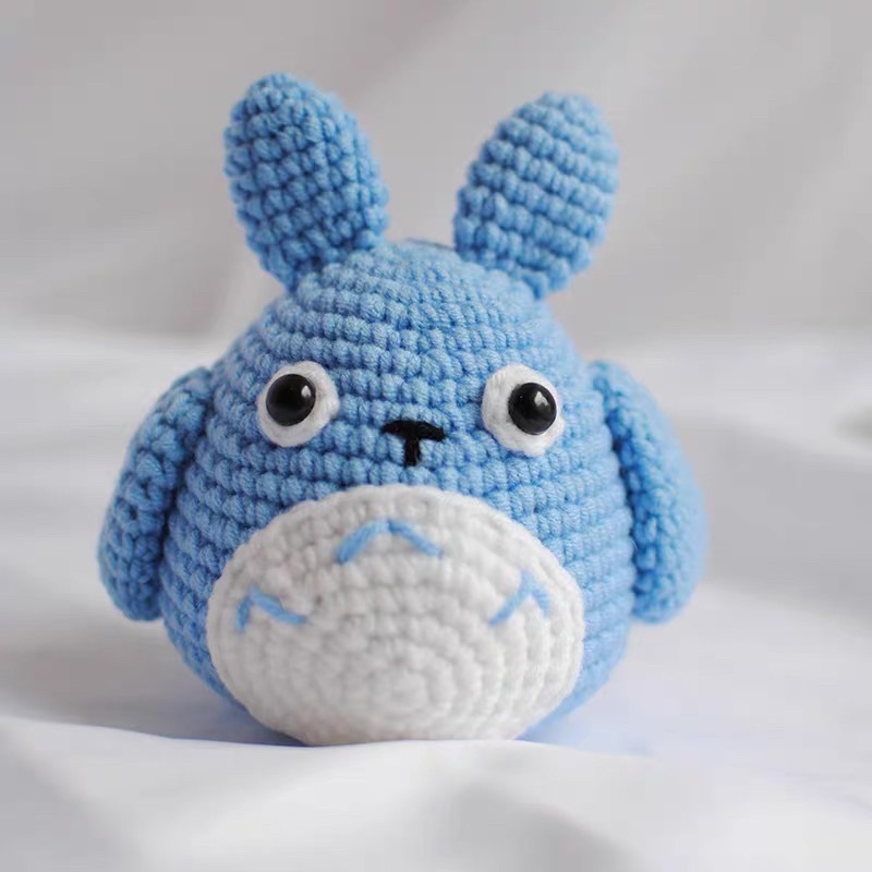 DIY Gói Nguyên Liệu Móc Len Gấu Totoro- Quà Tặng Handmade Tự Làm [Có hướng dẫn]