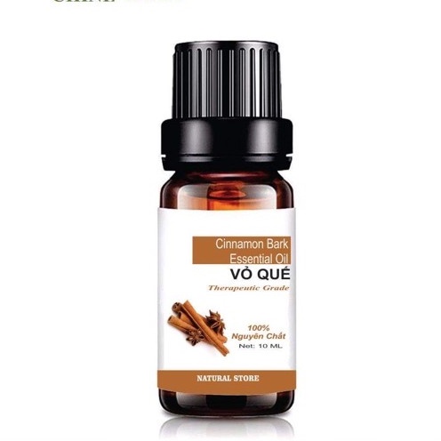 [ 10ML ] Tinh Dầu Vỏ Quế Nguyên Chất Organic - Cinnamon Bark Essential Oil