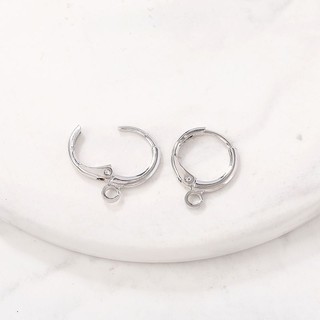 Phụ kiện làm khuyên tai móc tròn vip làm khuyên unisex