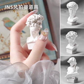 Tượng Hy Lạp chụp ảnh nail, decor trang trí