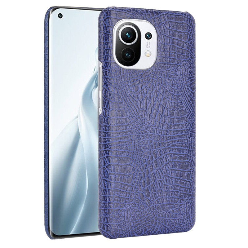 [Cao Cấp] Ốp Lưng Xiaomi Mi 11 Vân Da Cá Sấu