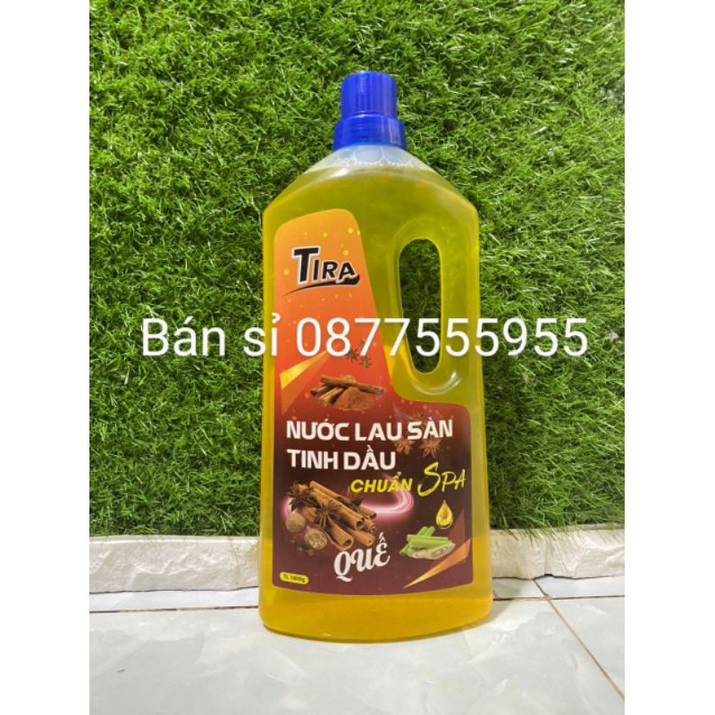 Combo 10 chai lau sàn verry tirA 1800ml hương chanh xả đuổi muỗi
