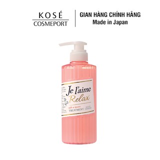 Dầu Dưỡng Cho Tóc Xơ Cứng Kosé Cosmeport Je L'aime Relax Treatment Soft & Moist (500ml)