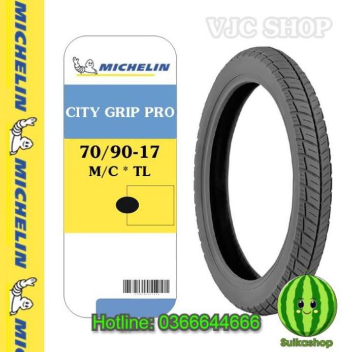 Lốp xe máy Michelin 70/90-17 City Grip Pro