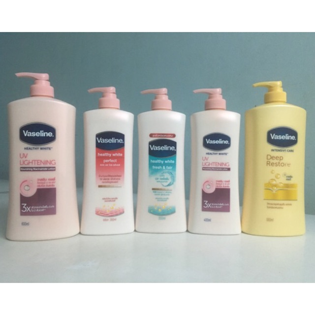 Combo 2 Chai Sữa Dưỡng Thể Vaseline 400ml