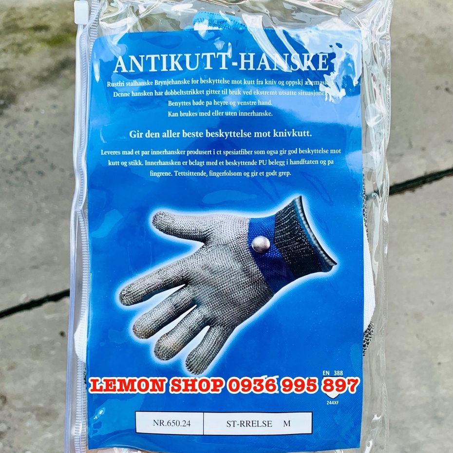 Găng tay sắt/ Bao tay lao động (1 cái) - Bảo vệ đôi tay khi tiếp xúc với máy cưa, cắt, hàn