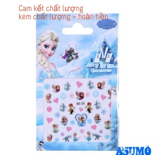 {{HOT HOT}} Miếng dán móng tay / Sticker dán móng tay cho bé ASUMO