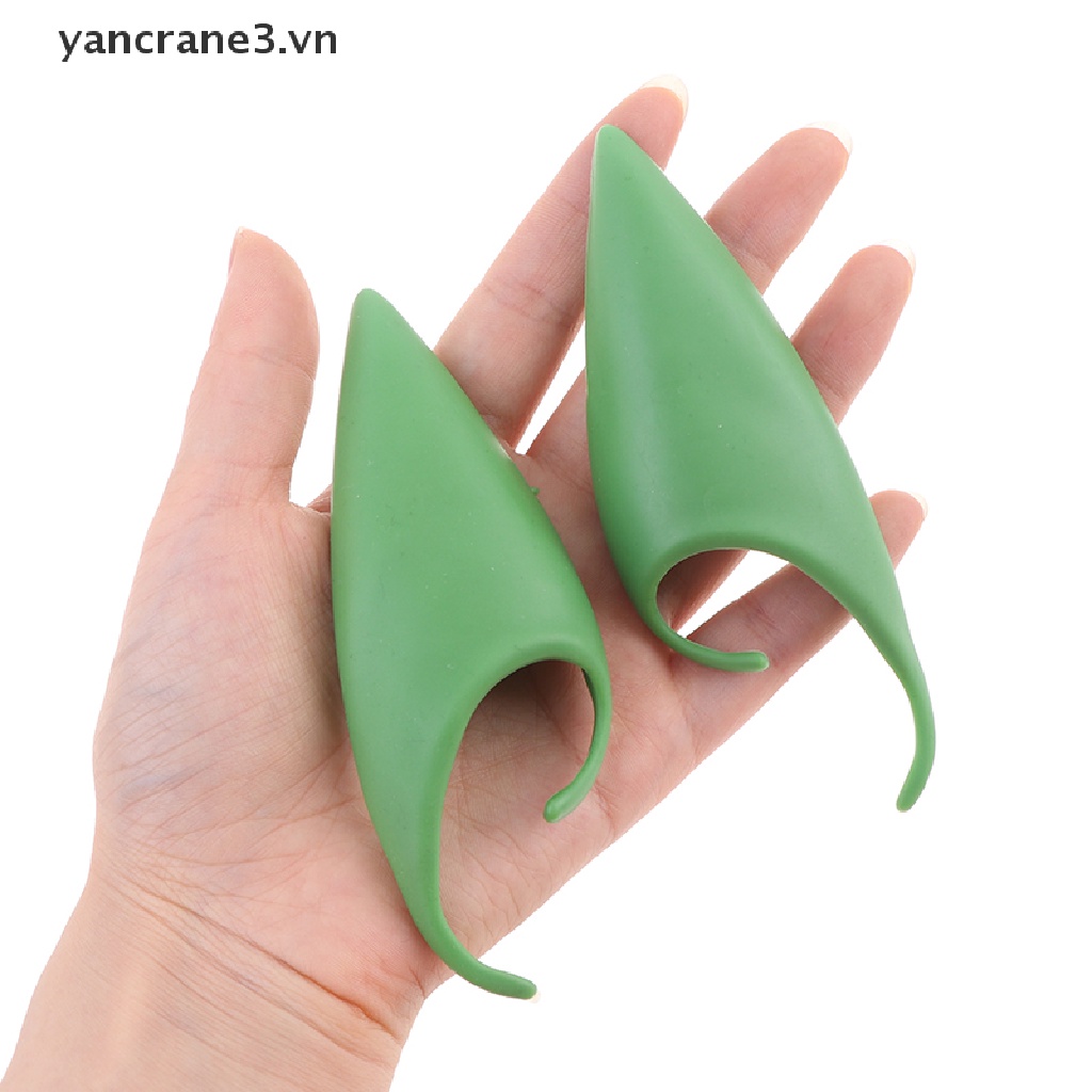 1 Cặp Tai Yêu Tinh Mềm Mại Hóa Trang Halloween {yancrane3.vn