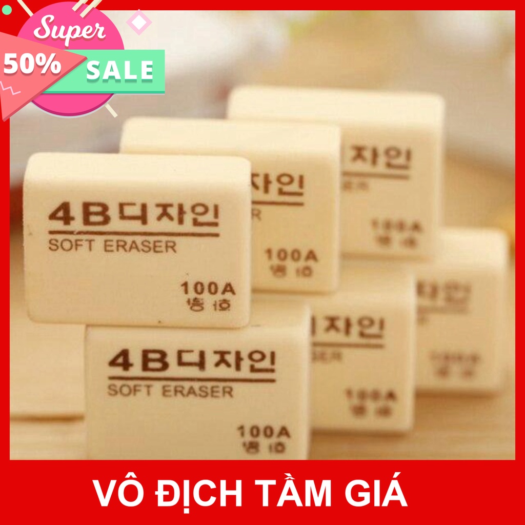 SALE!!! gôm tẩy 4b Hàn Quốc siêu sạch