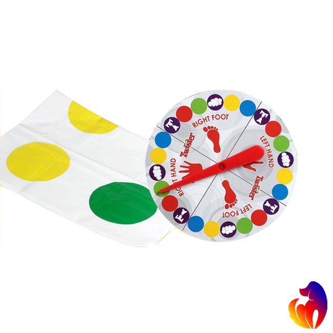 Bộ trò chơi board game Twister dành cho trẻ em và người lớn