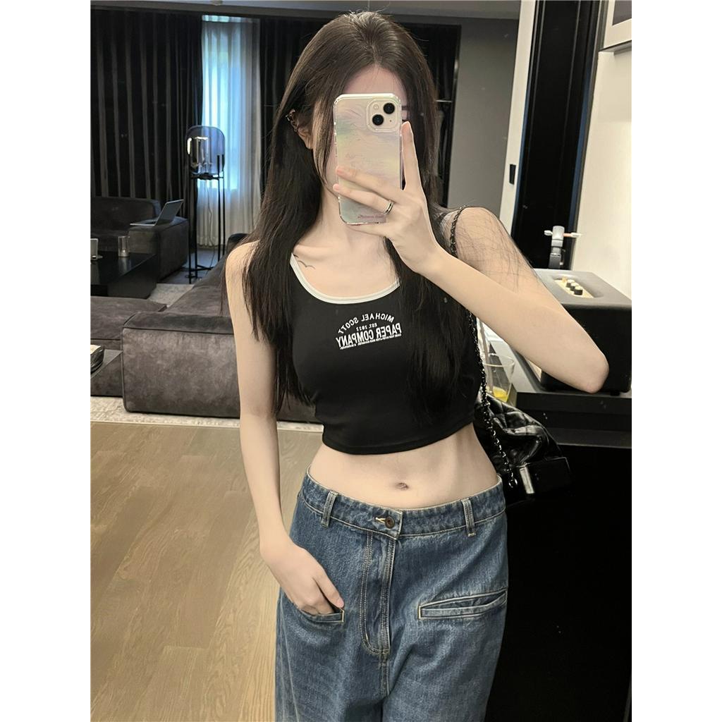 Áo Dây Ngắn Có Đệm Ngực Phong Cách Mới Mùa Hè 63100