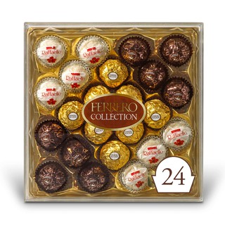 [Có bill Costco] Socola Ferrero Rocher Collection 3 vị - 24 viên - hộp nhựa 259G