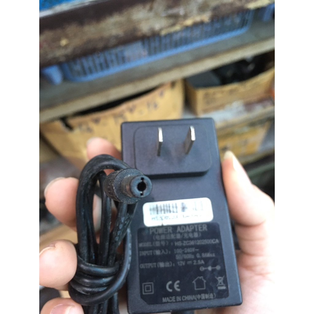 🌟CHÍNH HÃNG , SALE XẢ KHO 🌟  Adapter nguồn sạc 12v - 2.5A 2A 2,5A chính hãng- chân phổ thông camera